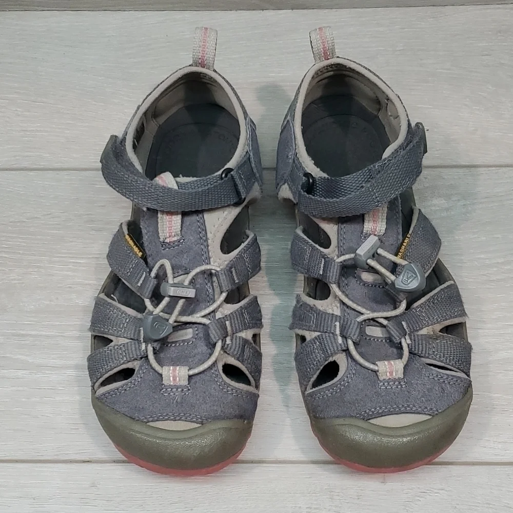 Keen Girls Big Kids Ceacamp II CNX Outdoor Hiking Comfort Sandals shoes sz 3